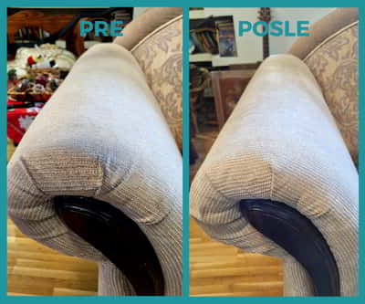 Pre i posle pranja kauča